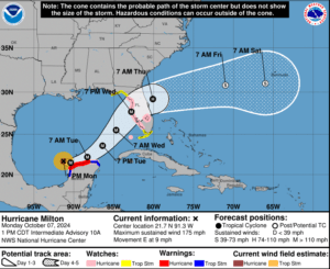 FLORIDA KEYS BRACE FOR FLOODING FROM HURRICANE MILTON